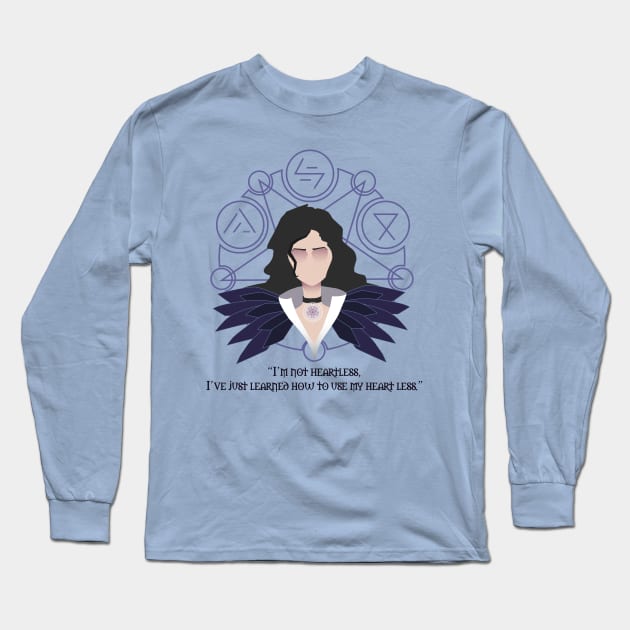 Yennefer of Vengerberg Long Sleeve T-Shirt by vangega